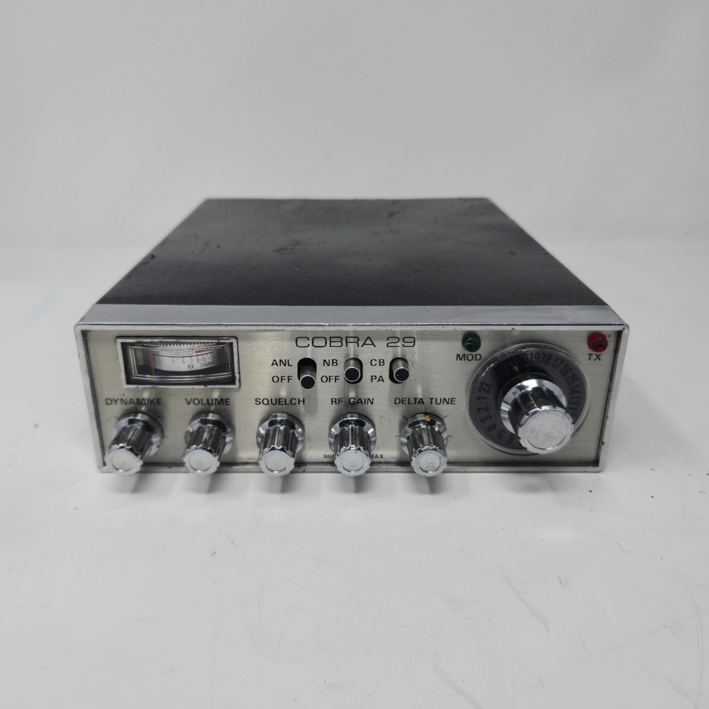 Vintage Cobra 29 23 Channel CB Radio Dynascan Japan Type 29A Tested Excellent